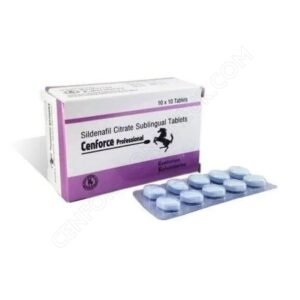 Cenforce Professional 100 mg Sublingual Sildenafil Tablets