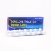 Zopisign 7.5 mg Zopiclone tablets box with blister pack and prescription pad